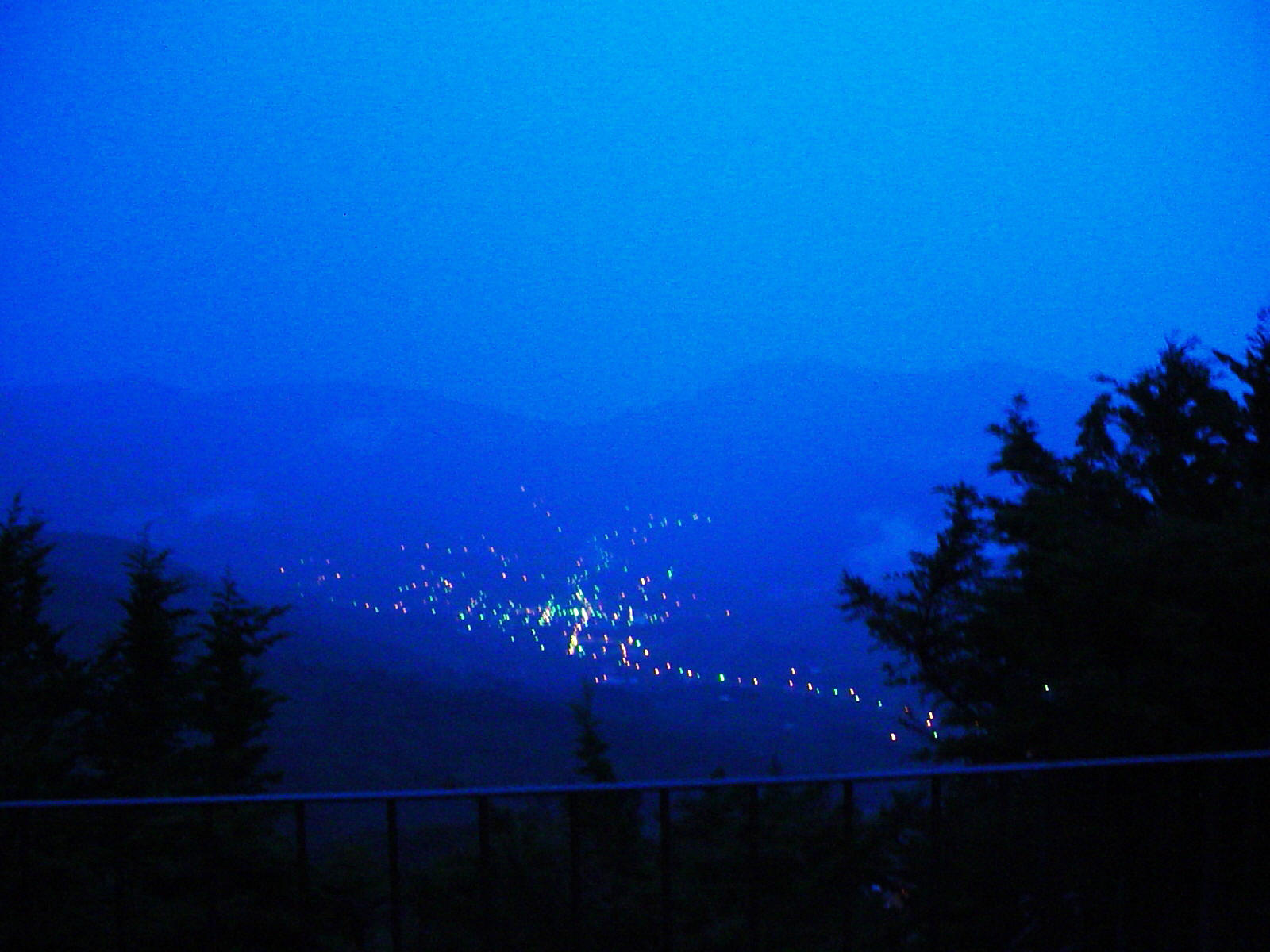 Santa Mara atardecer nublado